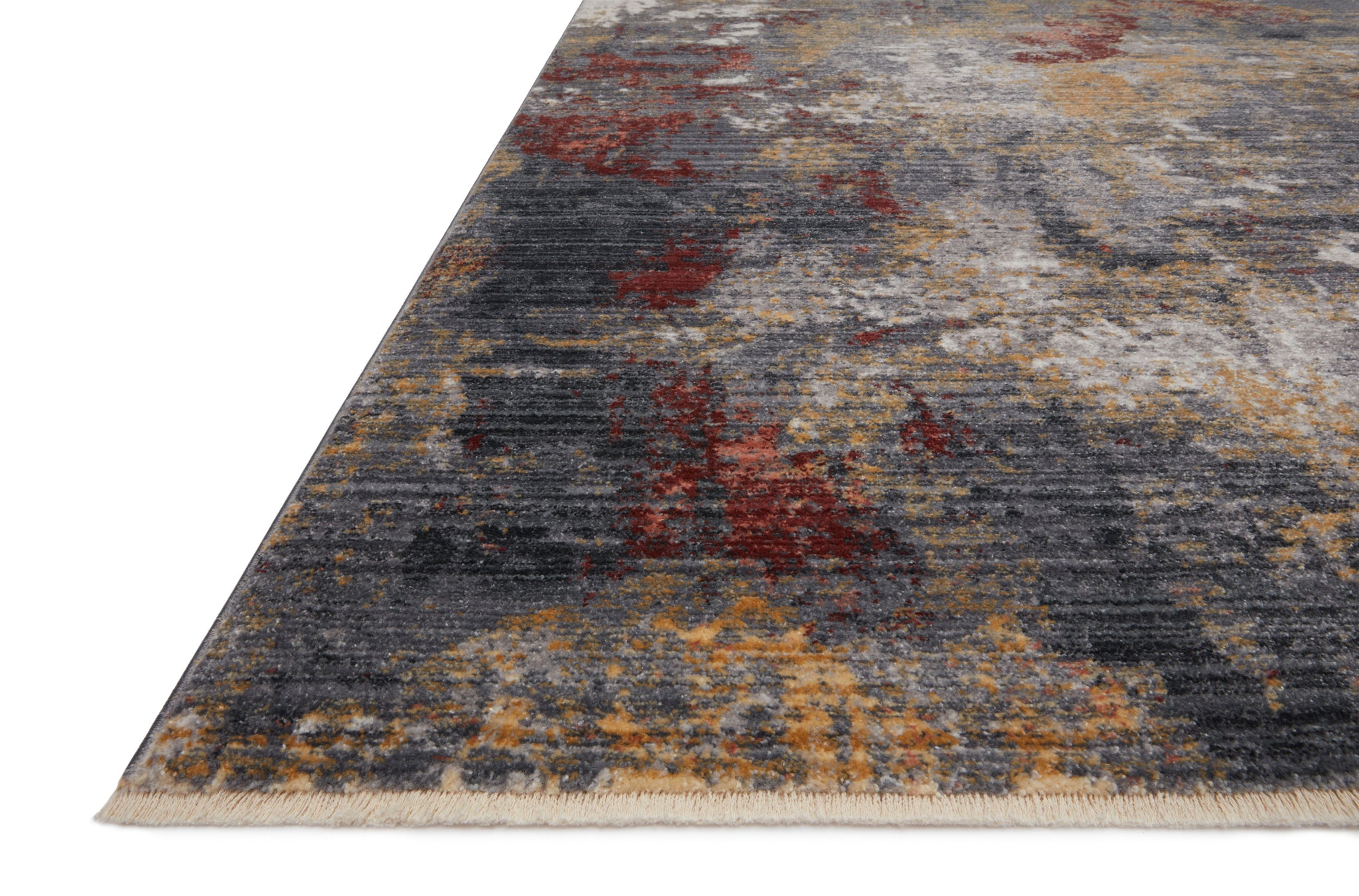 Samra Dk. Grey / Spice shown from a different angle to reveal its pattern.