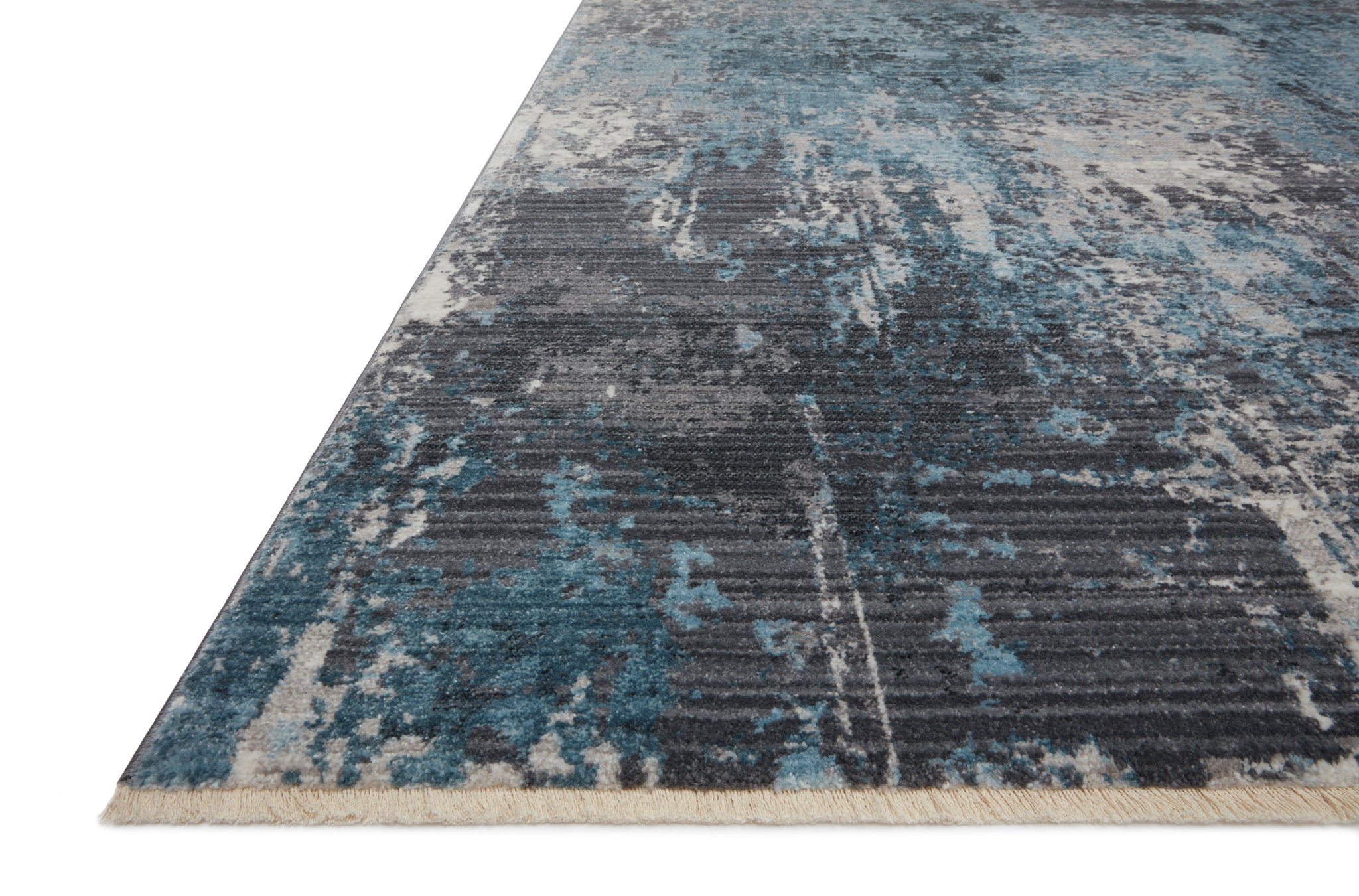 Samra Charcoal / Sky shown from a different angle to reveal its pattern.