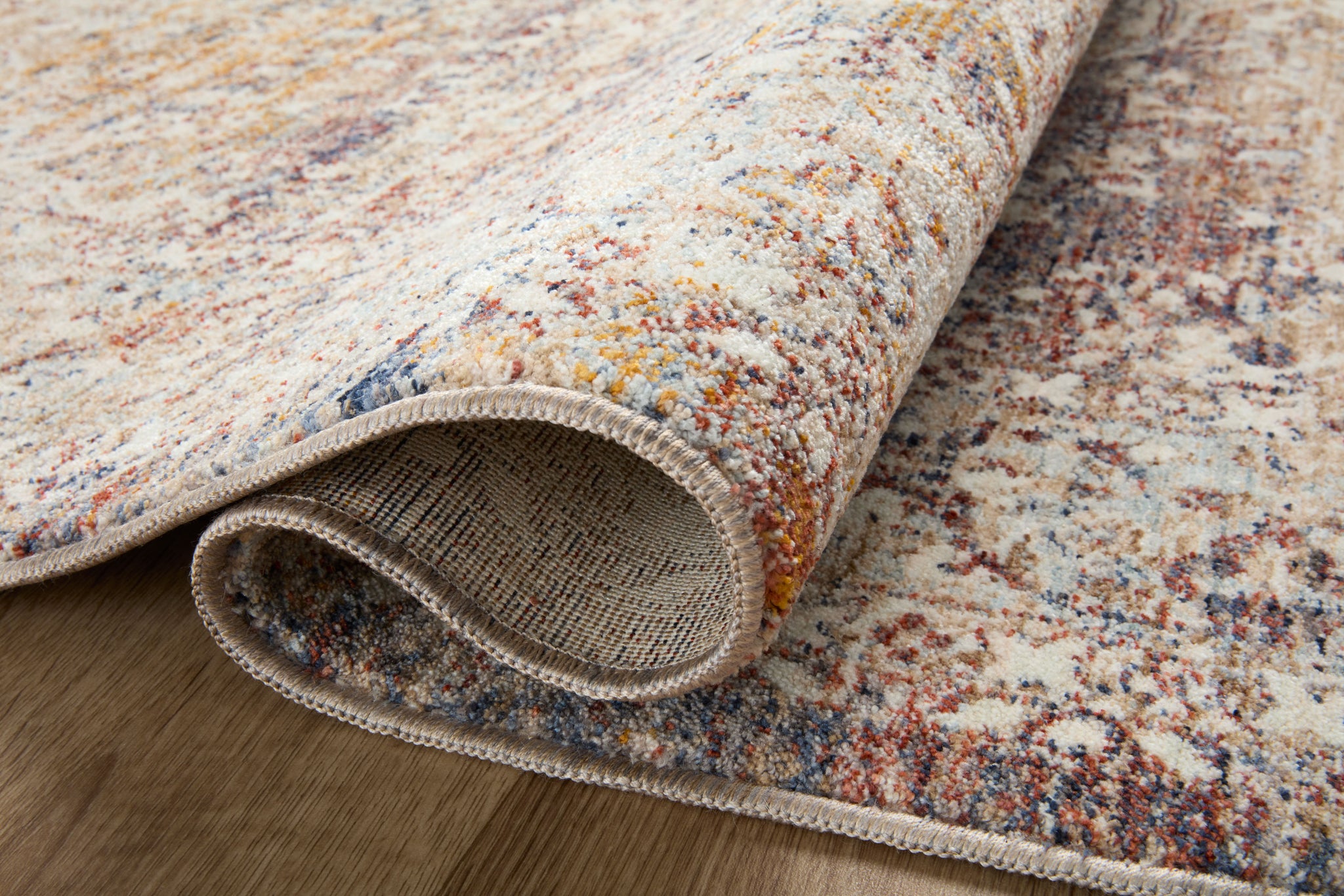 Sorrento Natural / Multi shown from a different angle to reveal its pattern.