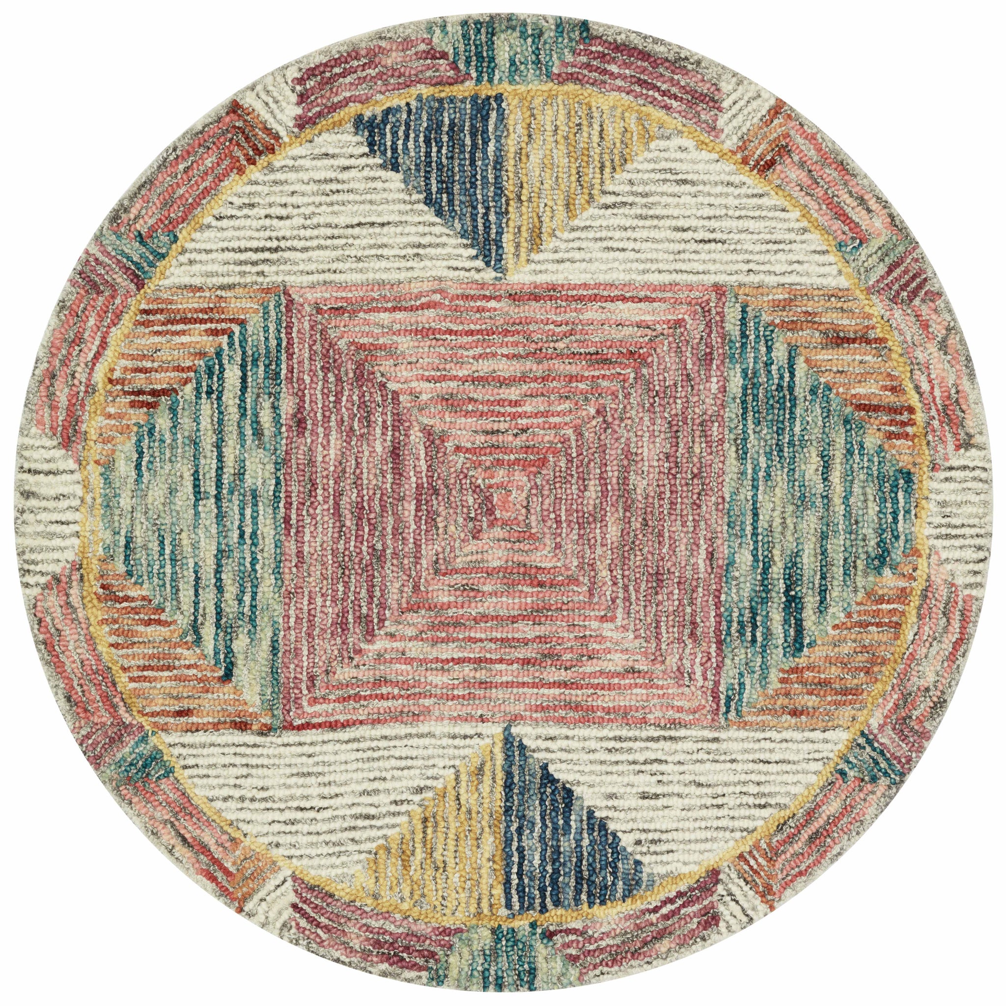 Spectrum Silver / Fiesta shown from a different angle to reveal its pattern.