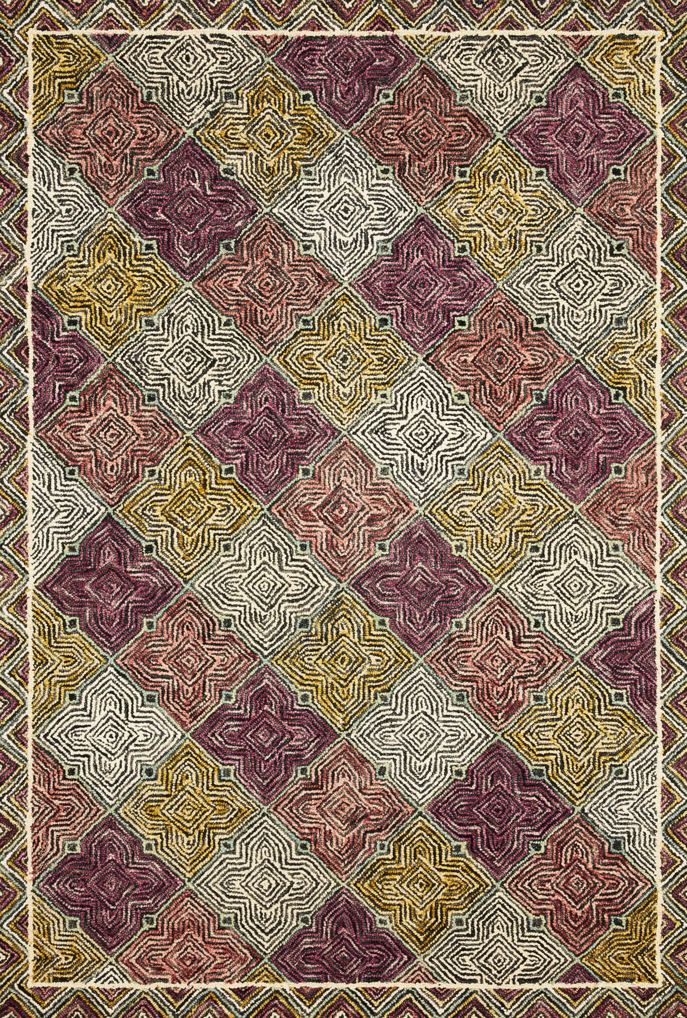 Spectrum Charcoal / Multi — a Loloi rug at Laurie Yapp Home.