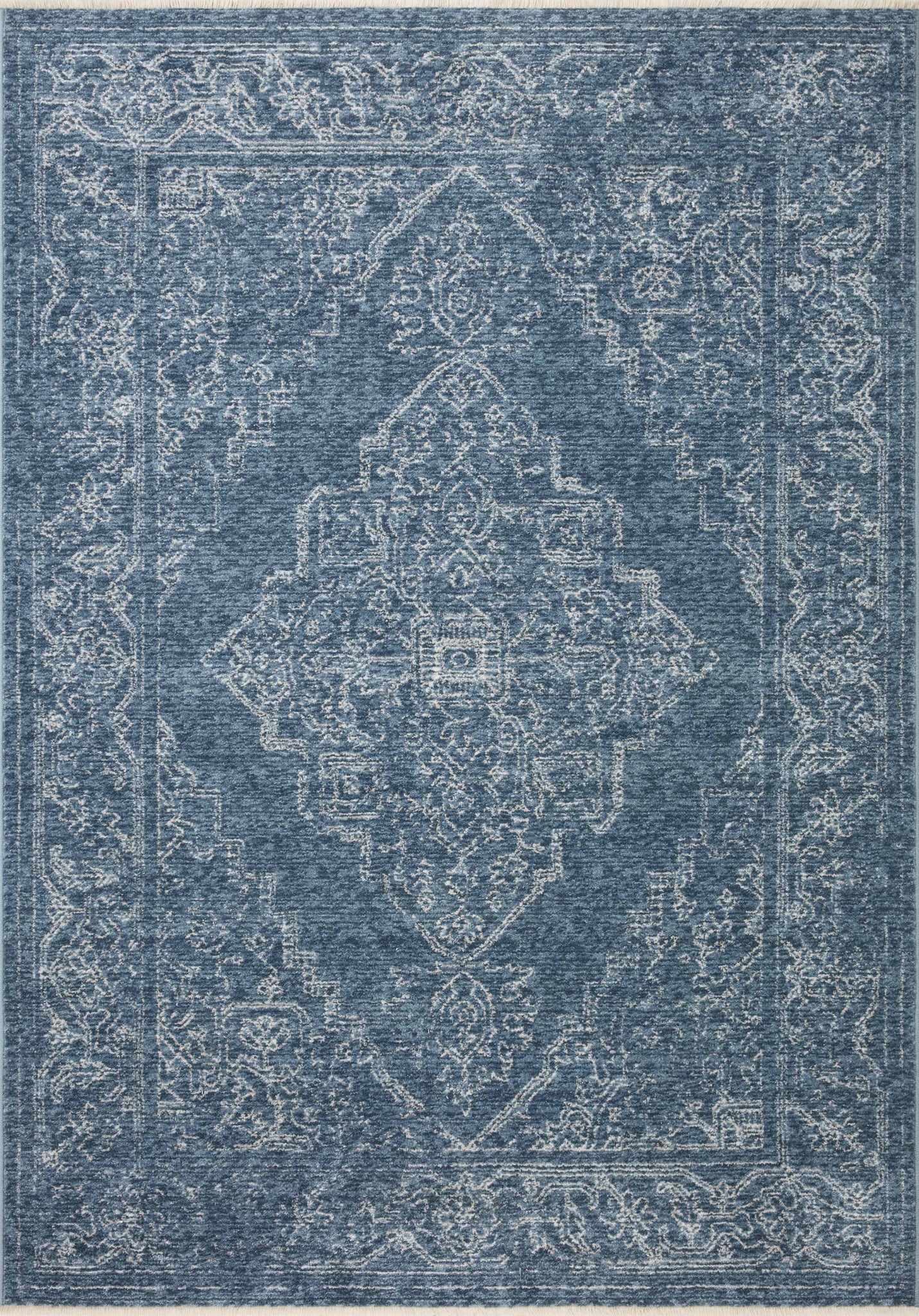 Vance Denim / Dove (Pattern 2) — a Loloi rug at Laurie Yapp Home.