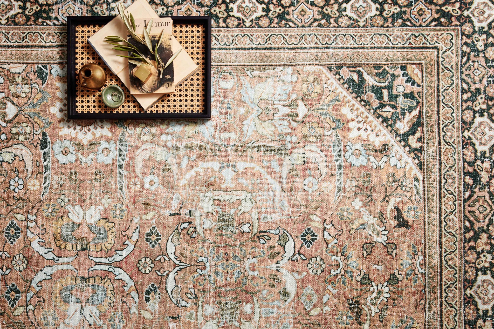 Wynter Auburn / Multi shown from a different angle to reveal its pattern.