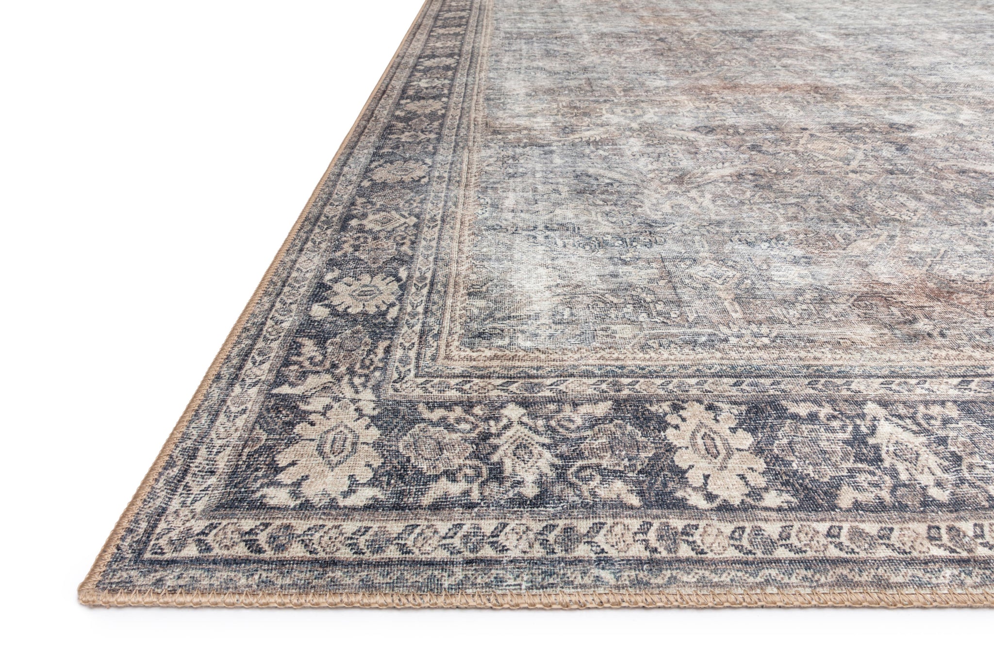 Wynter Grey / Charcoal shown from a different angle to reveal its pattern.