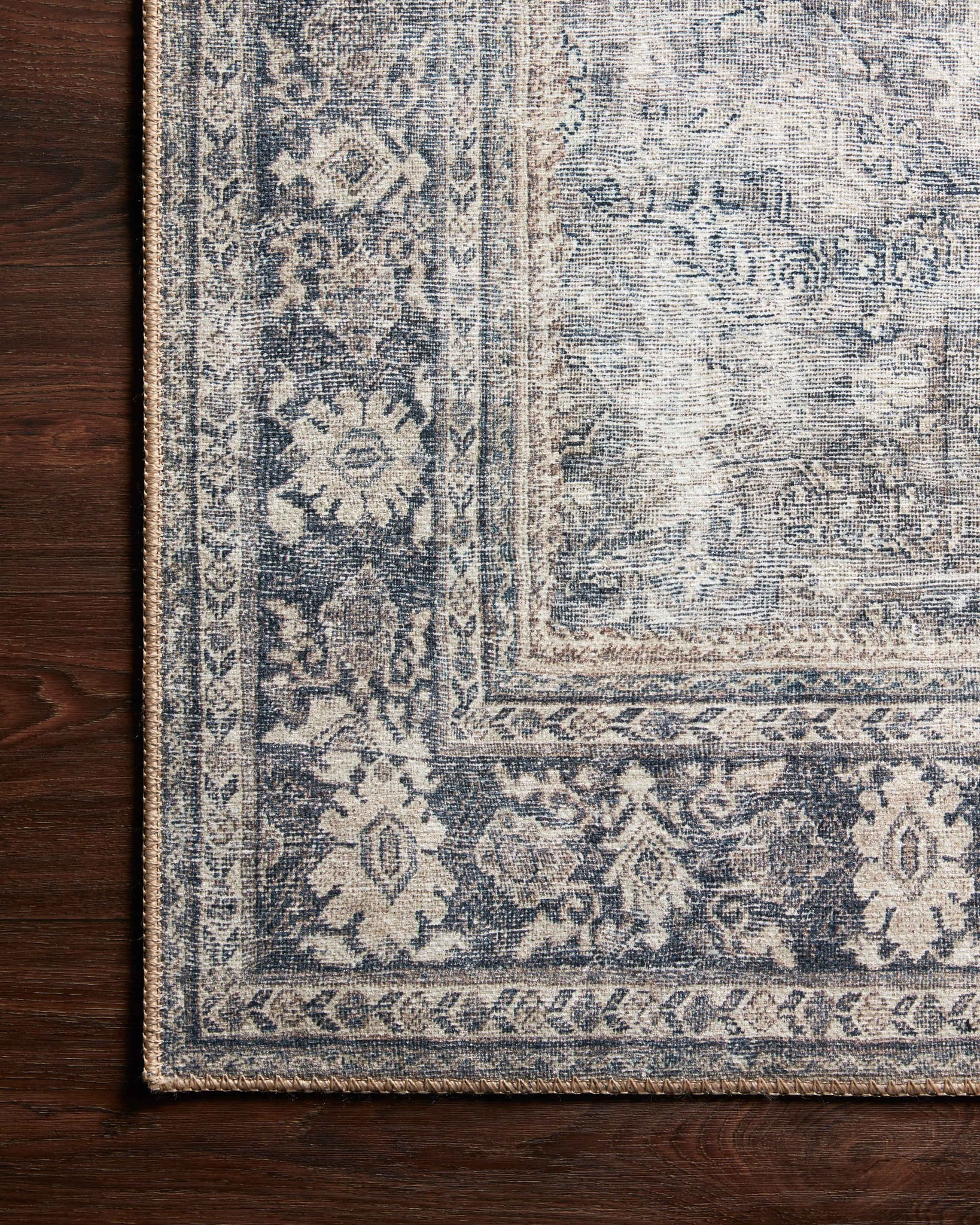 Wynter Grey / Charcoal shown from a different angle to reveal its pattern.