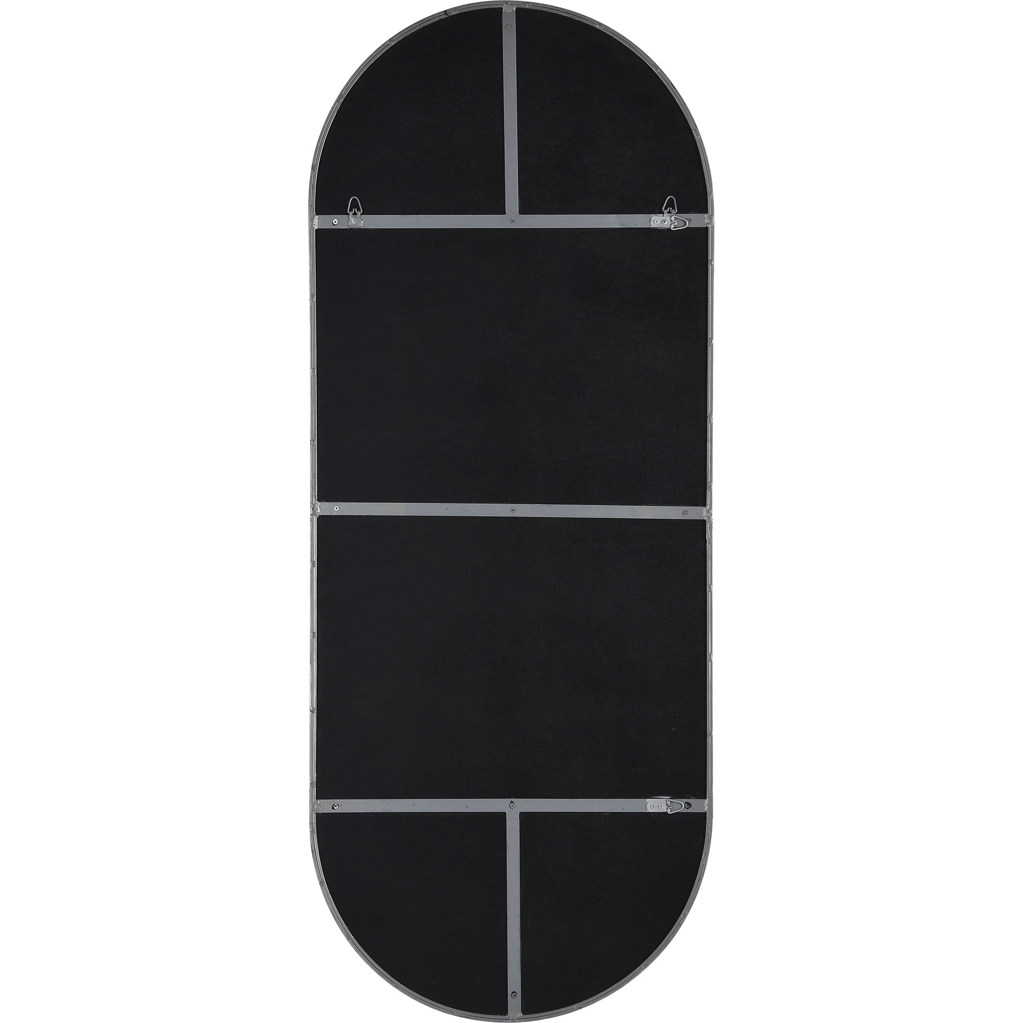 Back view of Marius Full Length Mirror with a black backing