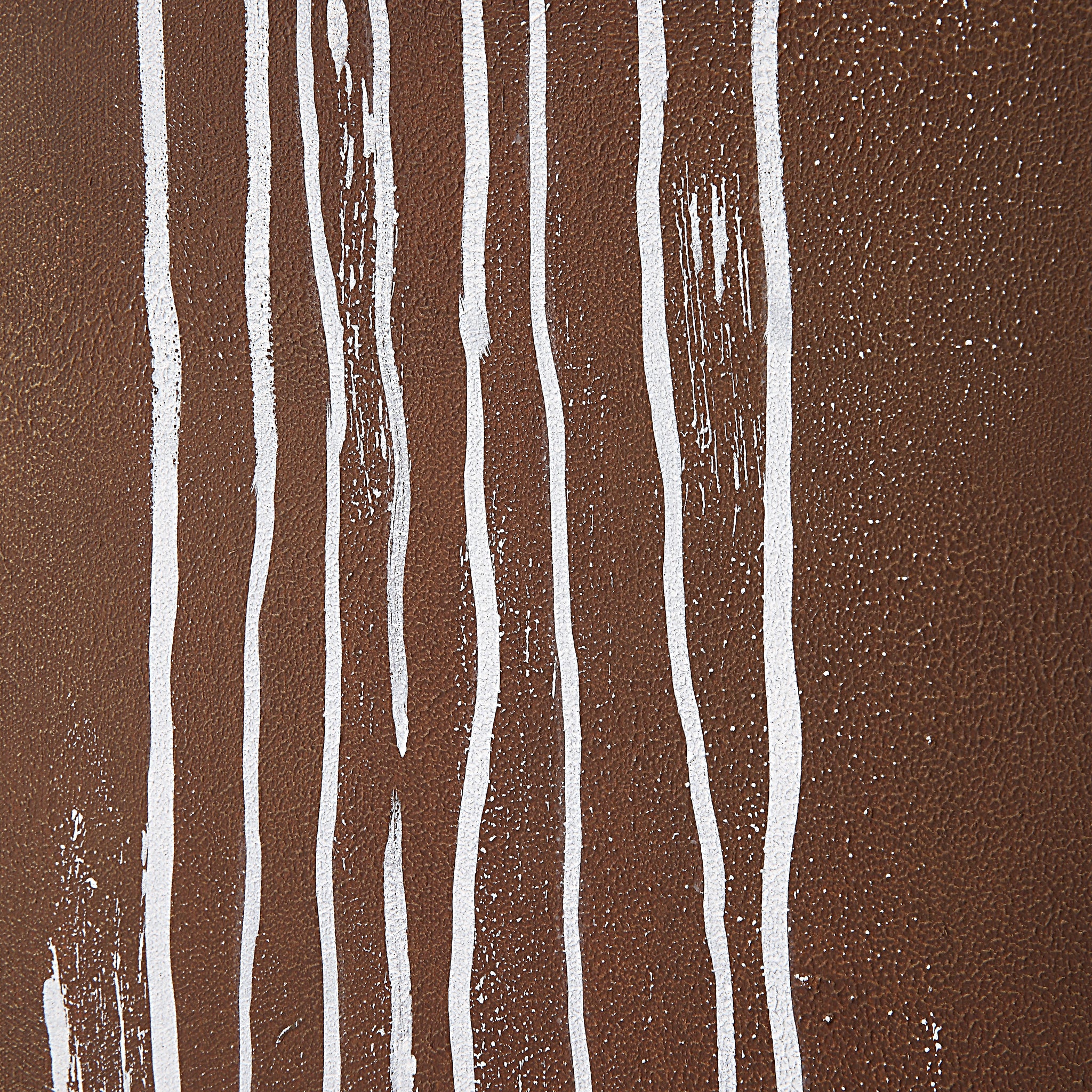 Close-up of Fallbrook Canvas Art showing white lines on brown texture