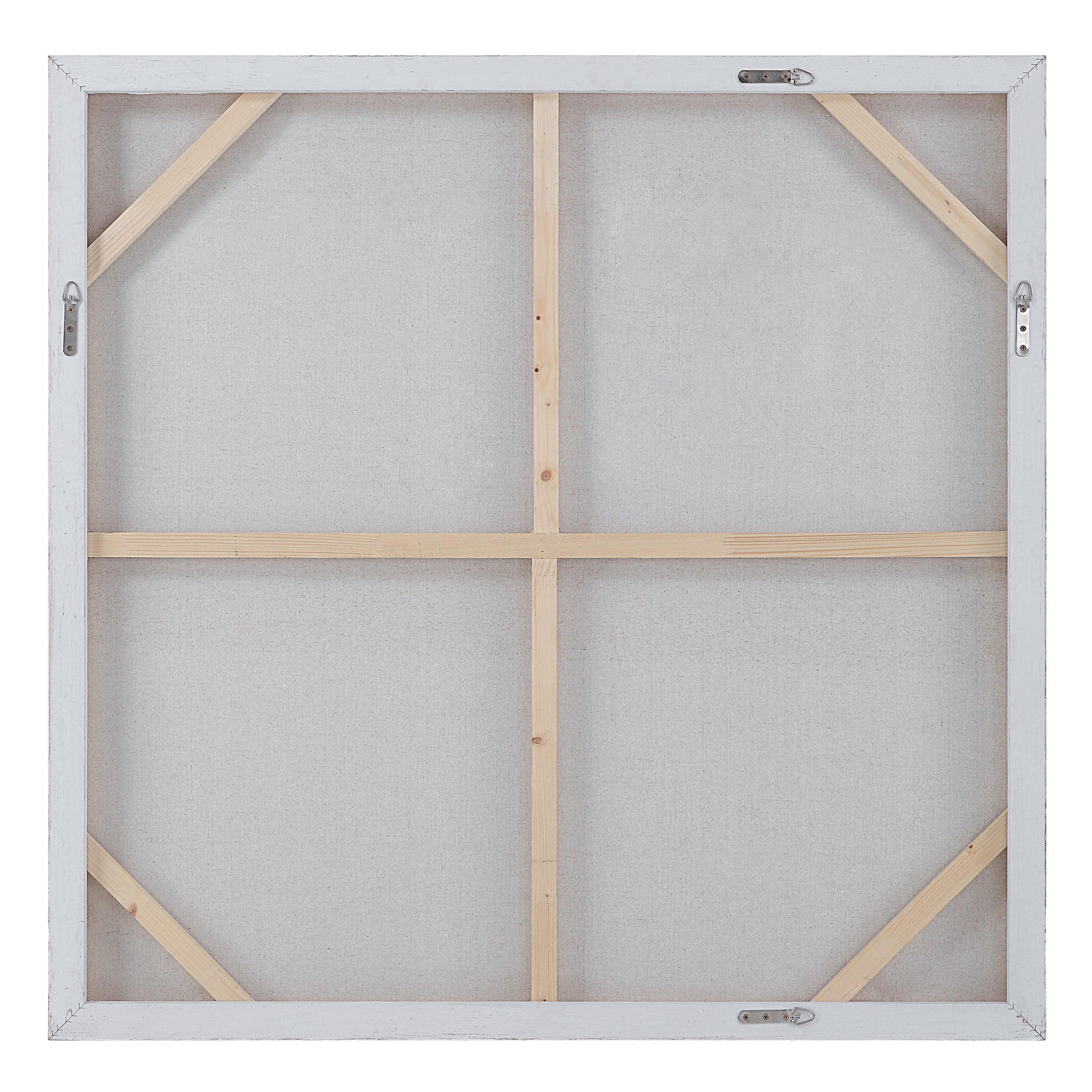 Back view of Palazzo canvas art, showing the wooden frame and canvas texture.