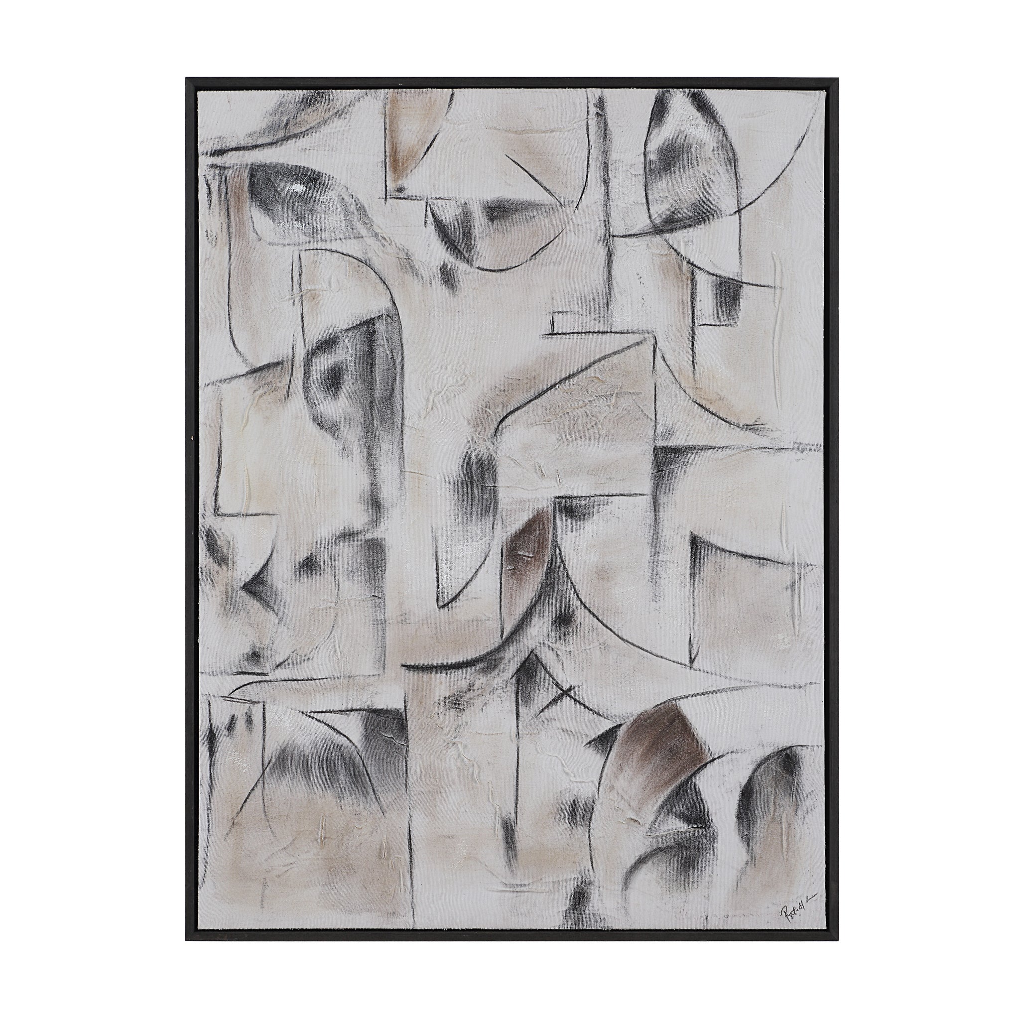 Yann — a Renwil canvas wall art piece for living rooms, dining rooms, and bedrooms at Laurie Yapp Home.