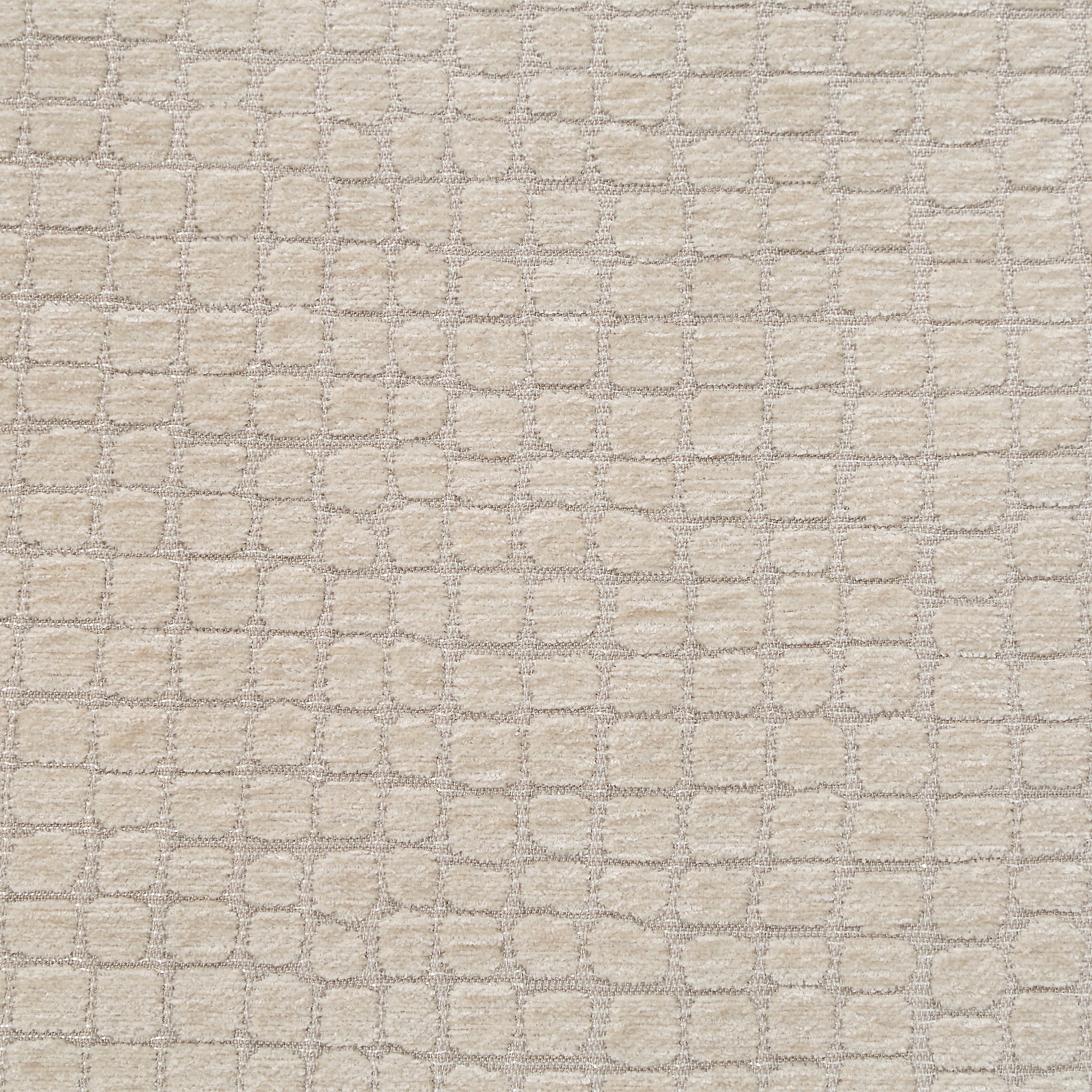 Close-up of Lizzy pillow by Renwil showcasing the textured grid fabric