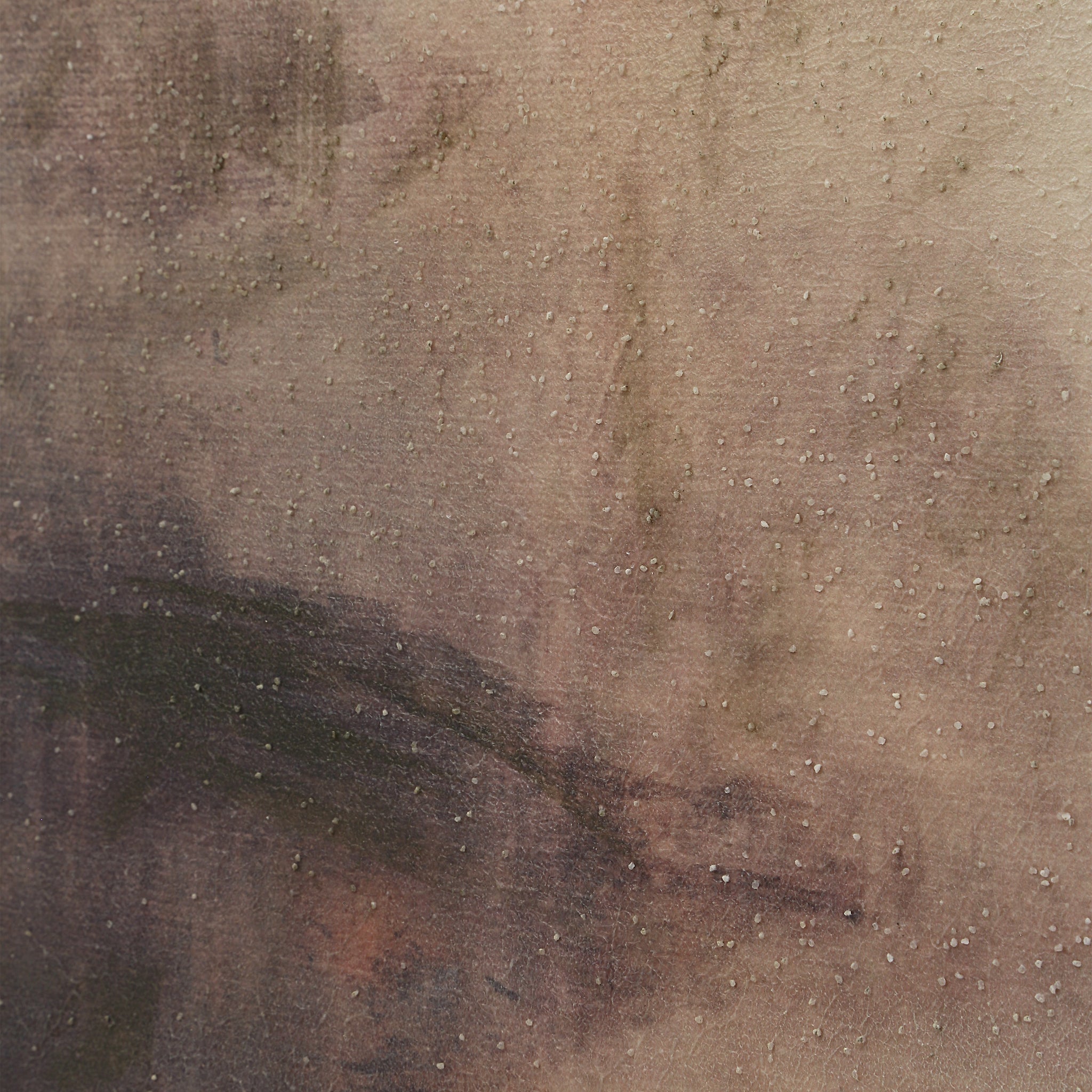 Close-up of Onda canvas art texture, highlighting subtle details and color variations