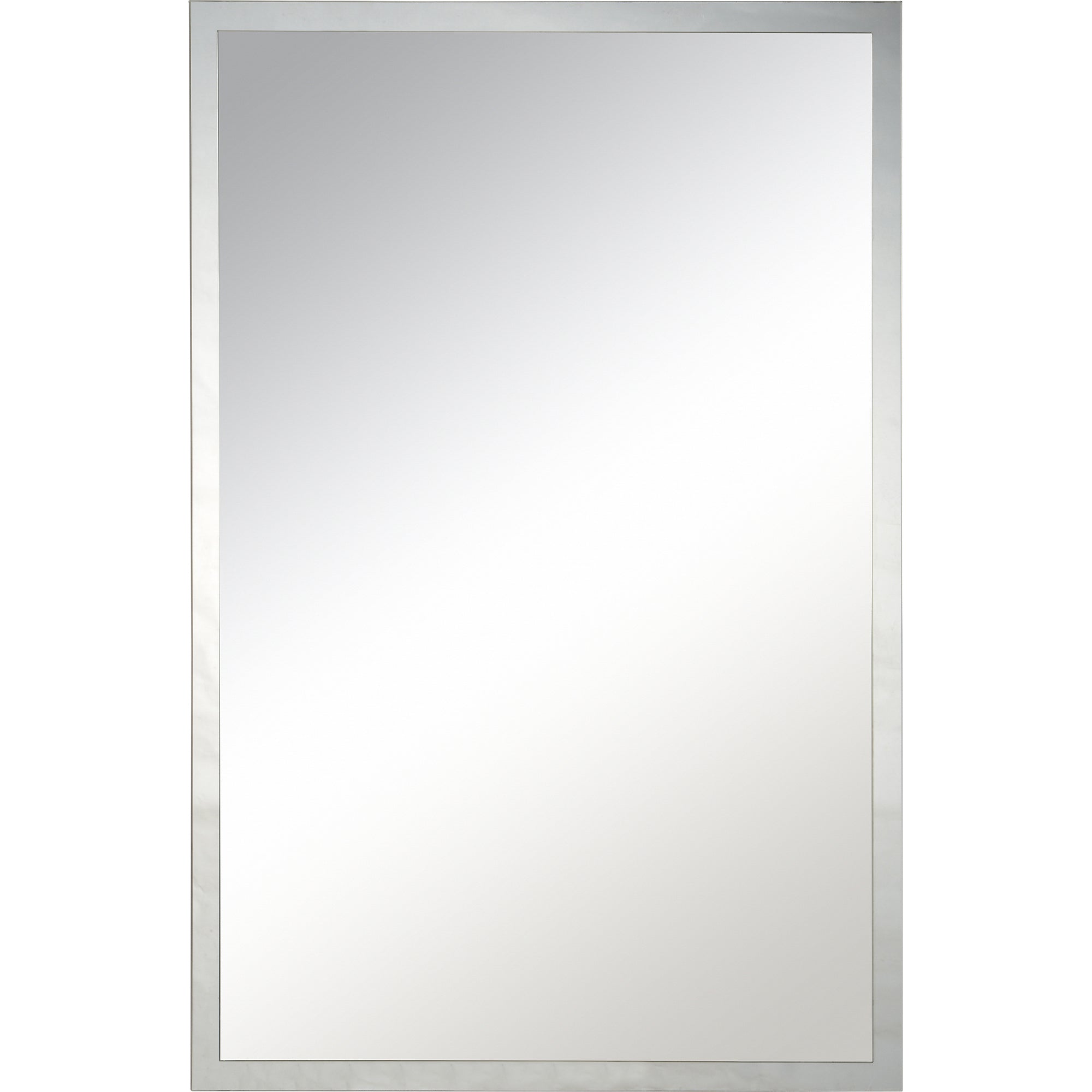 Asset Wall Mirror by Renwil with a sleek silver frame and clear reflective surface