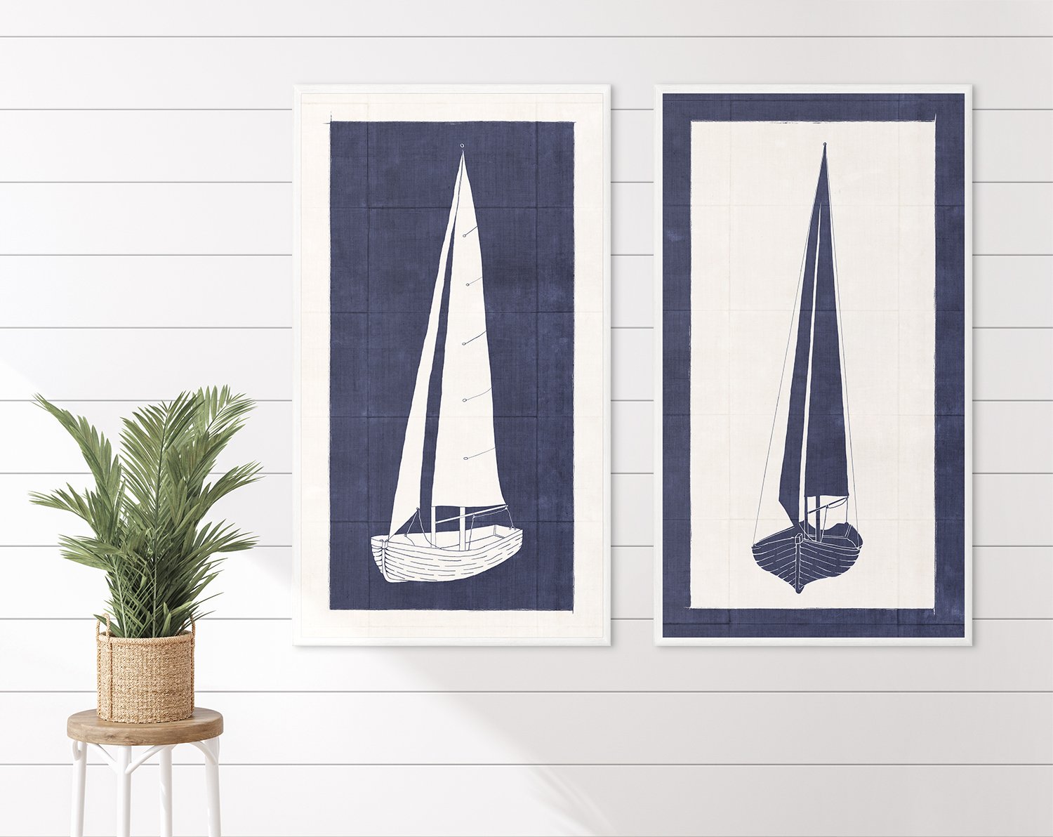 angle view of Sail Away I luxury Artwork