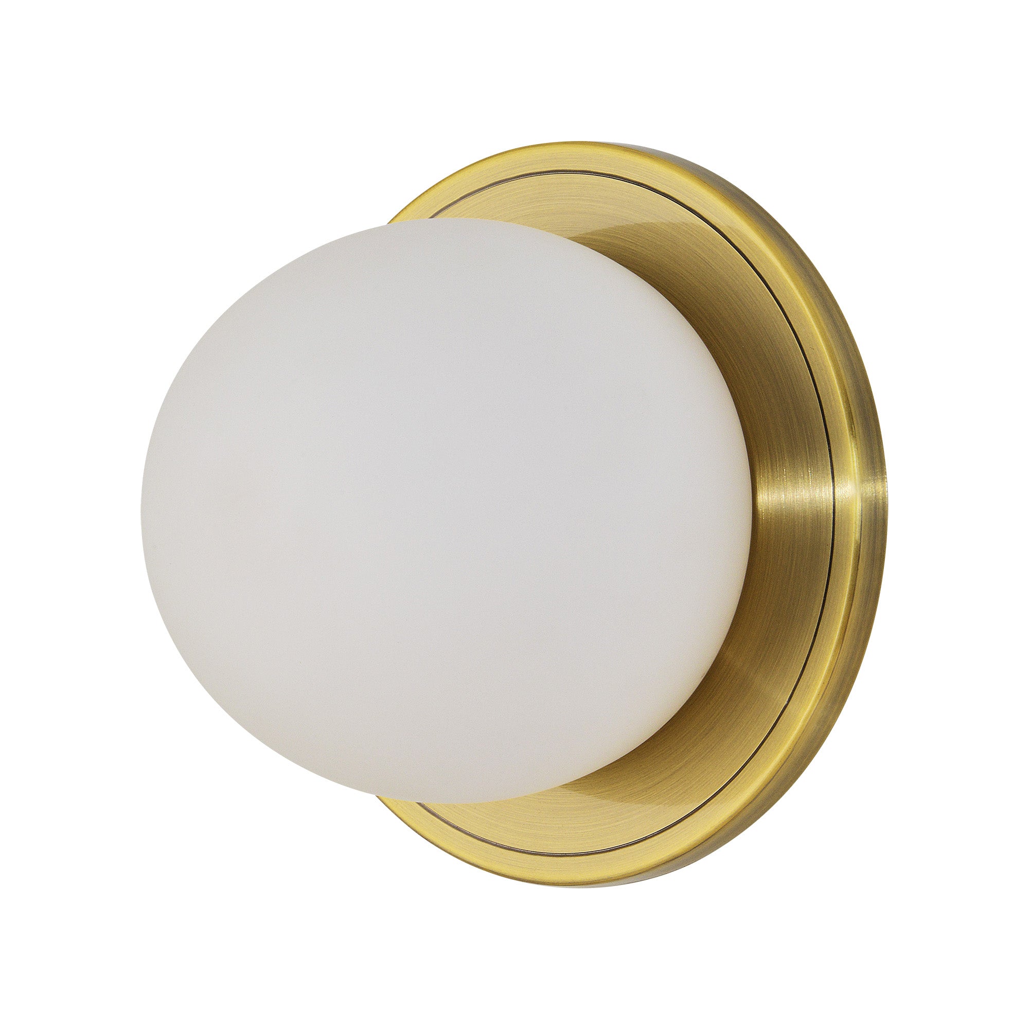 Hugo — a Renwil wall sconce for bathrooms, hallways, and living rooms at Laurie Yapp Home.