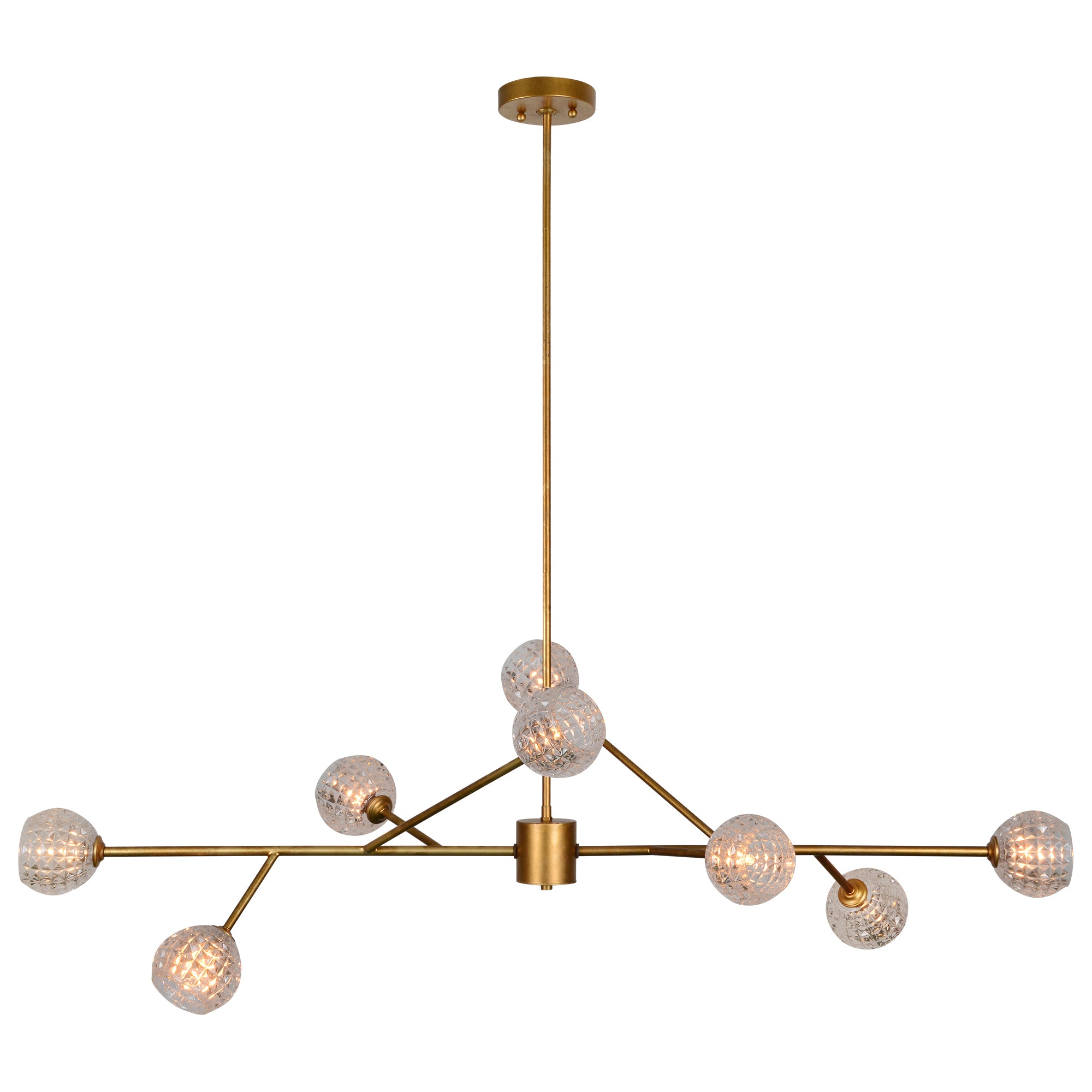 Damas — a Renwil chandelier for dining rooms, entries, and living rooms at Laurie Yapp Home.