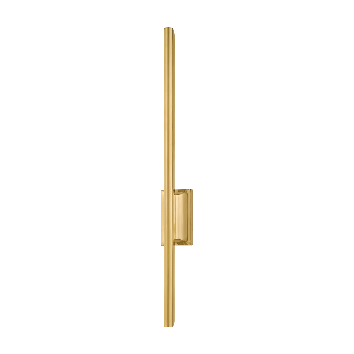 Bernard Wall Sconce in aged brass — a Hudson Valley wall sconce for bathrooms, hallways, and living rooms at Laurie Yapp Home.