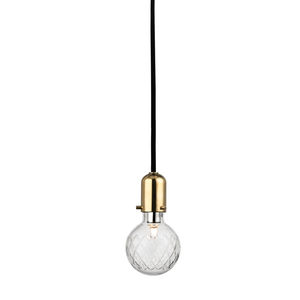 Marlow Pendant 3.5" in aged brass — a Hudson Valley pendant for kitchens, entries, and dining rooms at Laurie Yapp Home.