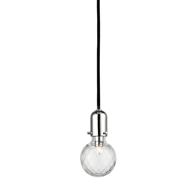 Marlow Pendant 3.5" in aged brass — a Hudson Valley pendant for kitchens, entries, and dining rooms at Laurie Yapp Home.