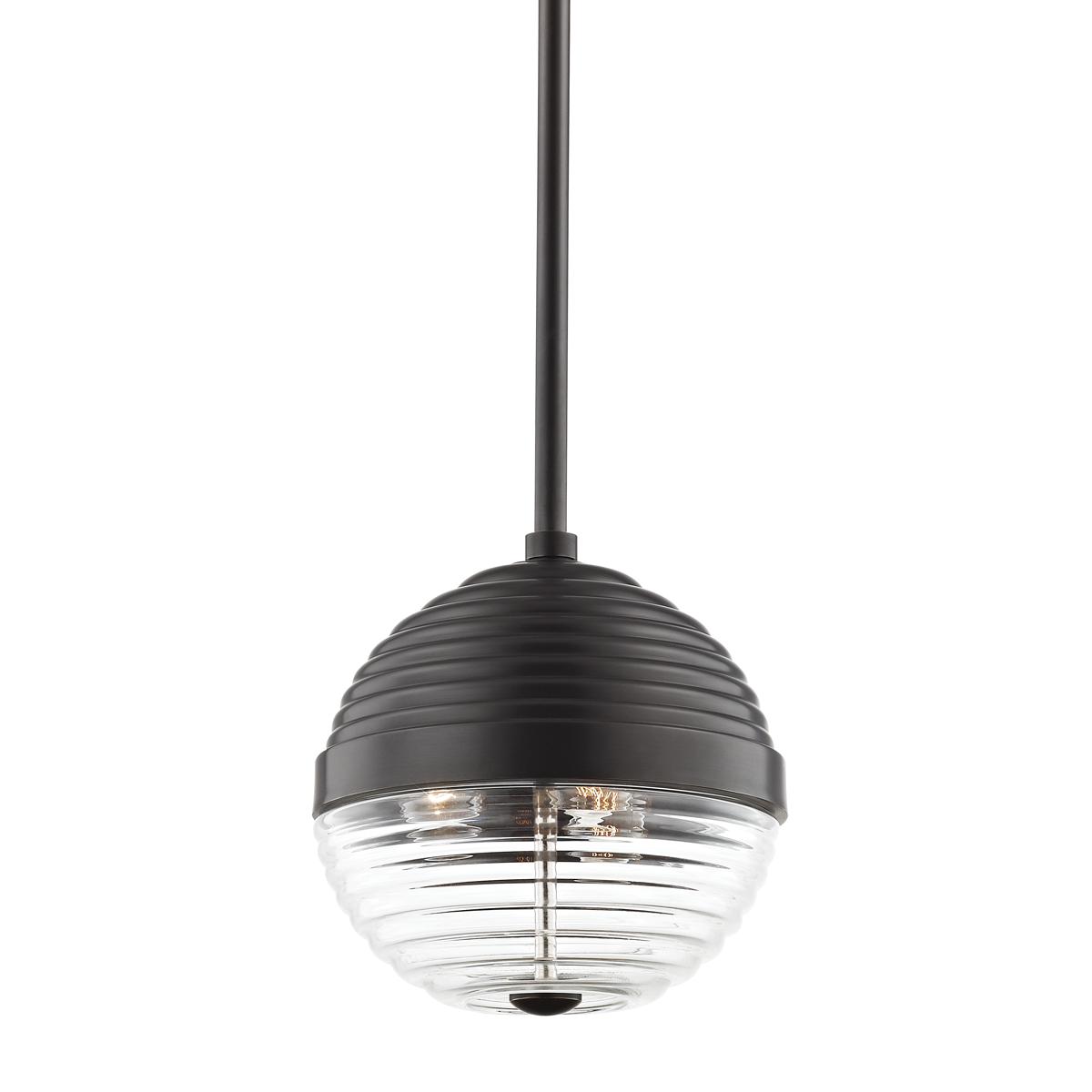 Easton Pendant 10.25" in bronze — a Hudson Valley pendant for kitchens, entries, and dining rooms at Laurie Yapp Home.
