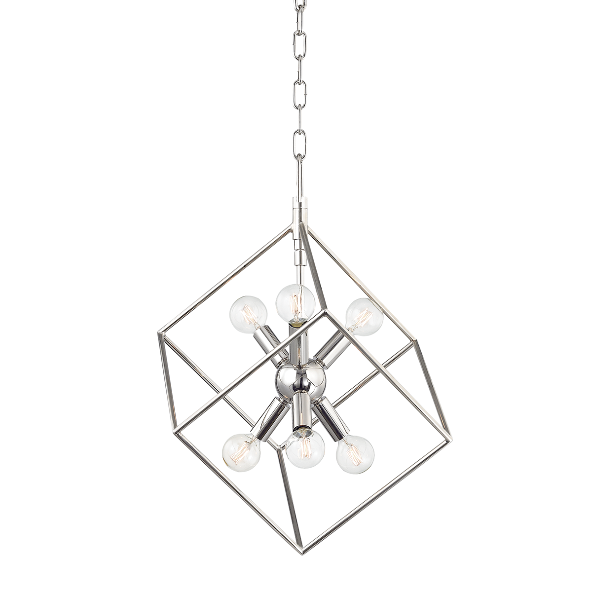 Roundout Pendant 16.75" in aged brass — a Hudson Valley pendant for kitchens, entries, and dining rooms at Laurie Yapp Home.