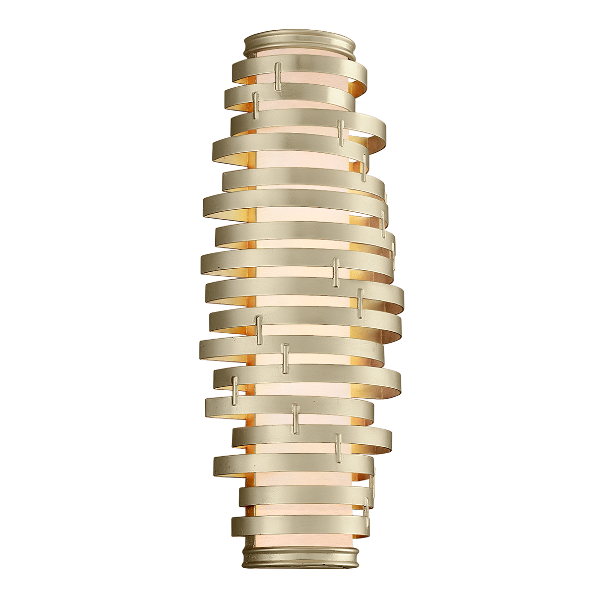 Vertigo Wall Sconce 9.75" — a Corbett wall sconce for bathrooms, hallways, and living rooms at Laurie Yapp Home.