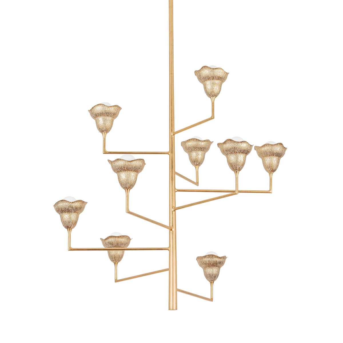 Alora Chandelier 44" — a Hudson Valley chandelier for dining rooms, entries, and living rooms at Laurie Yapp Home.