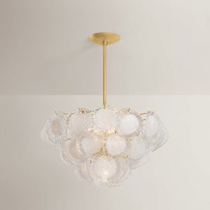 Cedar Hill Chandelier 30.25" shown from a second angle to highlight the frame, arms, and shade detail.