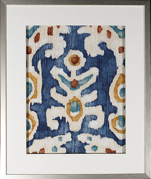Ocean Ikat III wall art