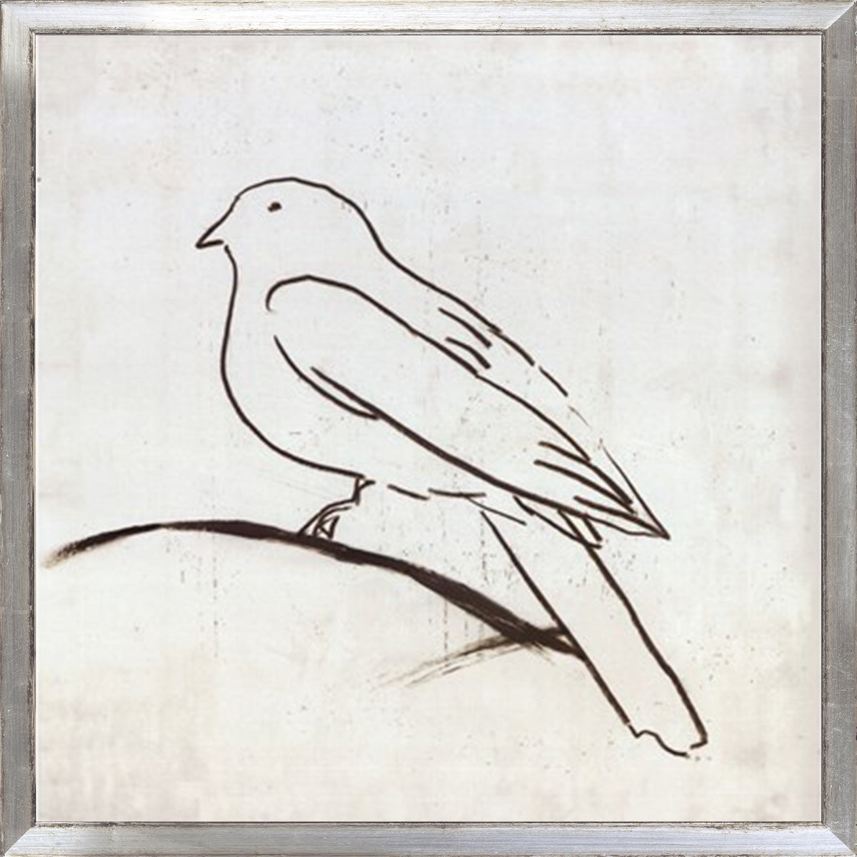 Bird & Owl Line Quartet Bundle — nature and landscape fine art print in neutral tones at Laurie Yapp Home