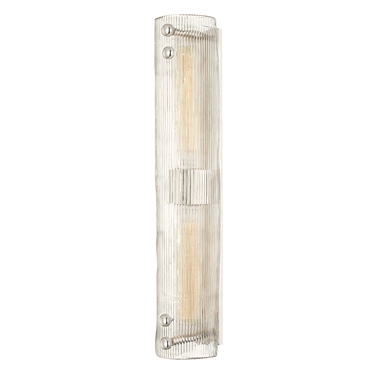 Prospect Park Wall Sconce 4.25" x 23" in aged brass — a Hudson Valley wall sconce for bathrooms, hallways, and living rooms at Laurie Yapp Home.
