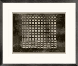 R.K.O. State Theatre — architecture and travel fine art print in neutral tones at Laurie Yapp Home