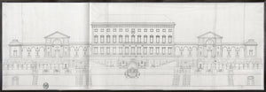 Palace Of The Prince-Bishop III — architecture and travel fine art print in neutral tones at Laurie Yapp Home