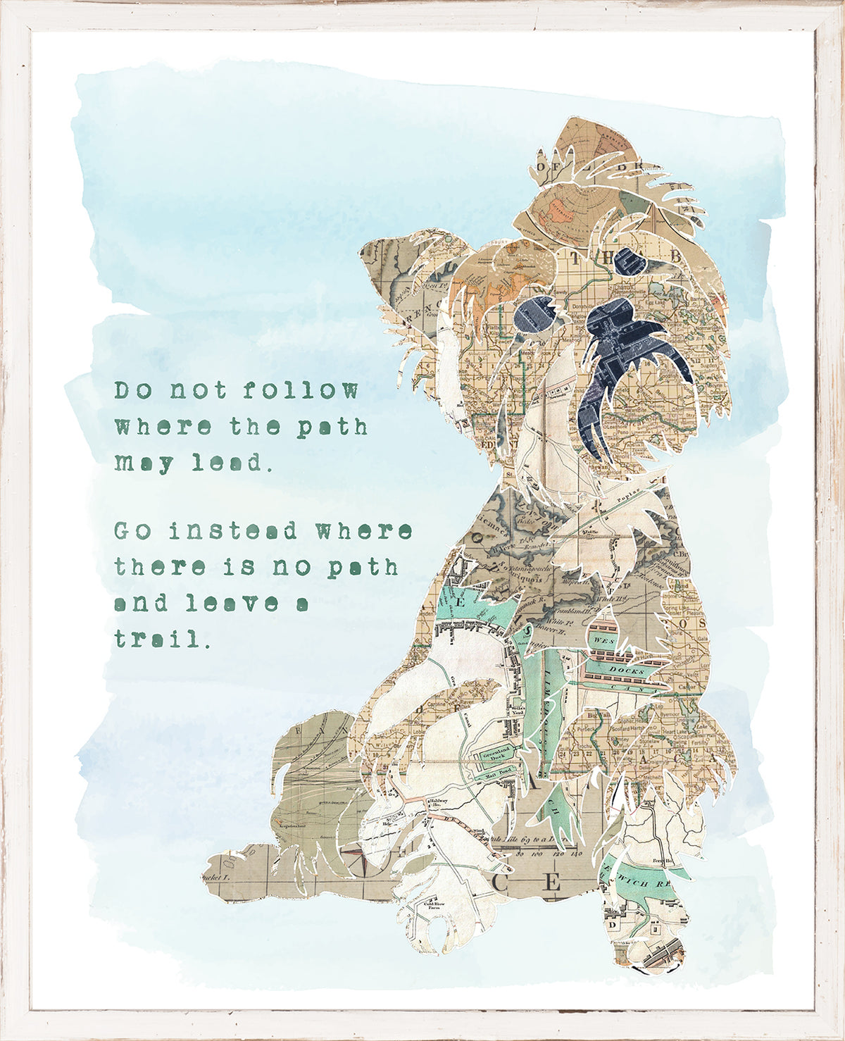 Travelling Dogs Quartet Bundle — architecture and travel fine art print in cool tones at Laurie Yapp Home