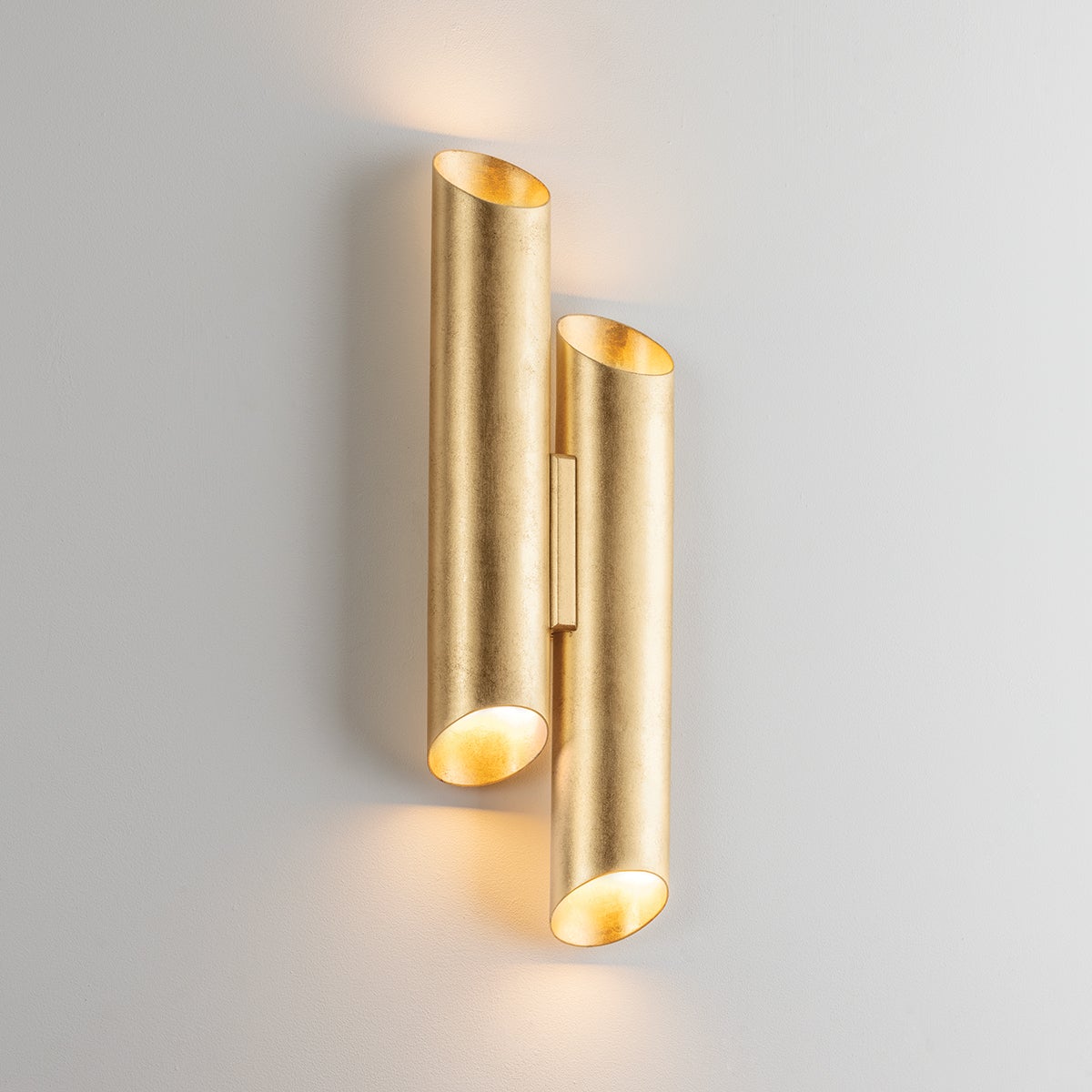 Close-up of the Rylane Wall Sconce showing the arm curve and shade silhouette.