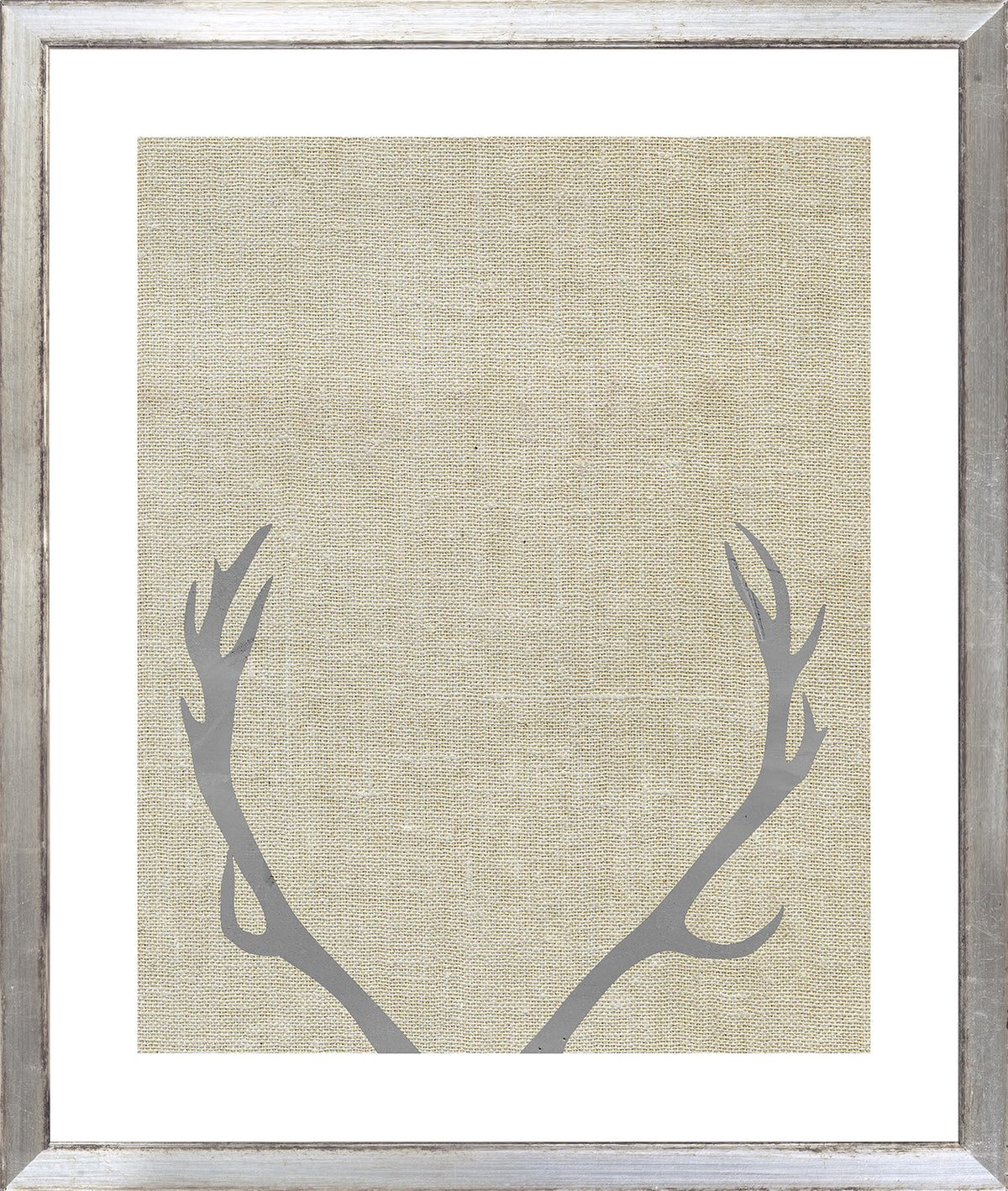 Posed Deer Silhouette Trio III (VII-IX) Bundle — figurative fine art print shown from another angle