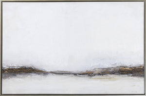 Rising Mist — nature and landscape gallery canvas art in cool tones at Laurie Yapp Home