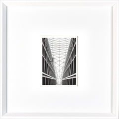 17 × 17 in – White Frame