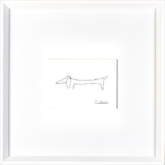 17 × 17 pulg – Marco blanco