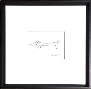 Picasso Dog — nature and landscape fine art print in neutral tones at Laurie Yapp Home