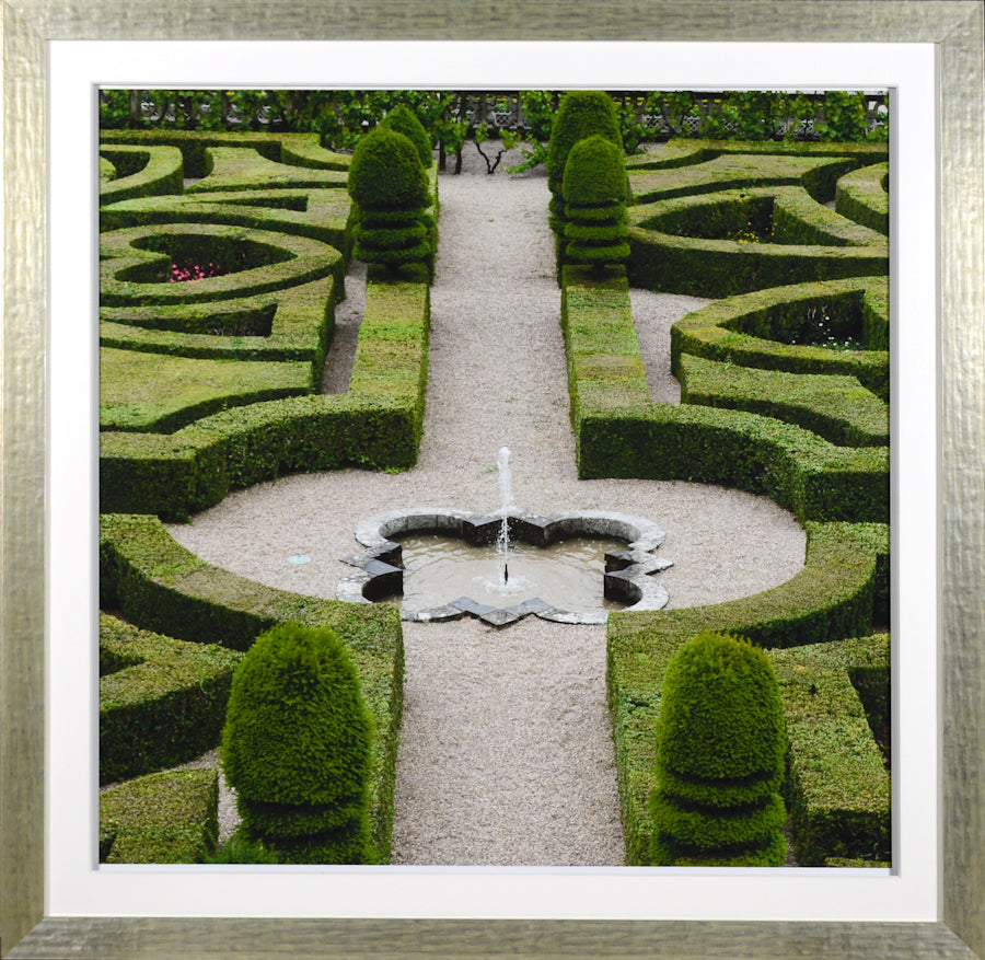 Jardin Vert Formel Vii framed art print