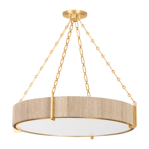 Quebec Chandelier 30.75" — a Hudson Valley chandelier for dining rooms, entries, and living rooms at Laurie Yapp Home.
