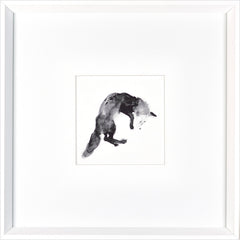 17 × 17 in – Marco blanco