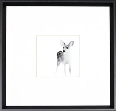 17.25 × 17.25 in – Black Frame