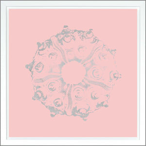 Sea Urchin — abstract fine art print shown from another angle