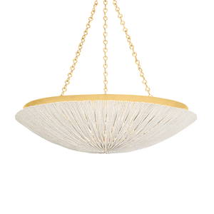 Summerside Pendant 37" — a Hudson Valley pendant for kitchens, entries, and dining rooms at Laurie Yapp Home.
