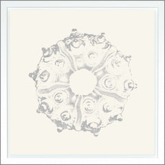 38.75 × 38.75 in – Ivory, Gild - Silver