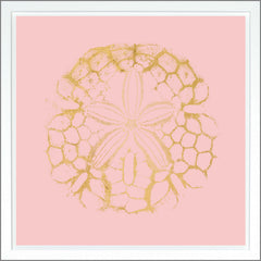38.75 × 38.75 in – Pink, Gild - Gold
