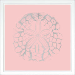38.75 × 38.75 in – Pink, Gild - Silver