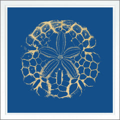 38.75 × 38.75 in – Dark Blue, Gild - Gold