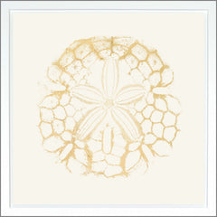 38.75 × 38.75 in – Ivory, Gild - Gold